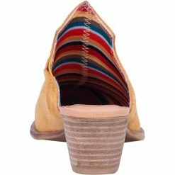 Guadalajara Western Wear Dingo Knockout Women's Mustard Snip Toe Mules