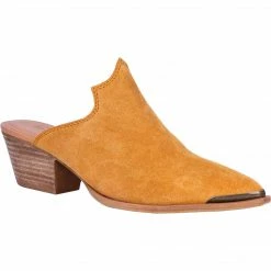 Guadalajara Western Wear Dingo Knockout Women's Mustard Snip Toe Mules