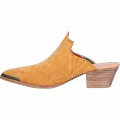 Guadalajara Western Wear Dingo Knockout Women's Mustard Snip Toe Mules