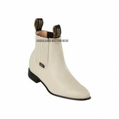 Guadalajara Western Wear Original Michel Charro Winterwhite Deer Leather Boots Men