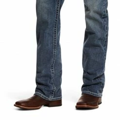 Guadalajara Western Wear M5 Slim Stretch Adkins Stackable Straight Leg Jean