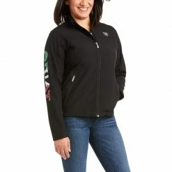 Guadalajara Western Wear Women Ariat Classic Team Softshell MEXICO Jacket