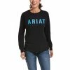 Guadalajara Western Wear Ariat Rebar CottonStrong Block Long Sleeve T-Shirt Women 1 Guadalajara Western Wear Ariat Rebar CottonStrong Block Long Sleeve T-Shirt Women