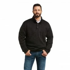Ariat Men's Dark Charcoal Wesley Sweater