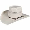 Guadalajara Western Wear Cuernos Chuecos Two Tone Brick Crown Cowboy Hat