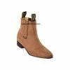 Guadalajara Western Wear Original Michel Charro Taupe Suede Leather Boots