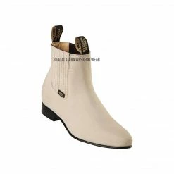 Guadalajara Western Wear Original Michel Charro Winterwhite Suede Leather Boots