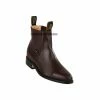 Guadalajara Western Wear Original Michel Charro Dark Brown Deer Leather Boots