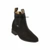 Guadalajara Western Wear Original Michel Charro Black Suede Leather Boots Men