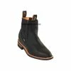 Guadalajara Western Wear Original Michel Charro Black Grasso Leather Boots Men