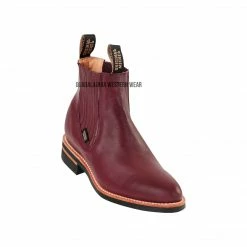 Guadalajara Western Wear Original Michel Charro Burgundy Grasso Leather Boots