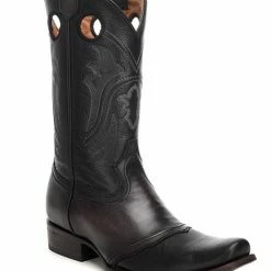 Cuadra Black Santana Dubai Toe Boots