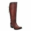 Women Cuadra Satro Vino Bovine Leather Tall Boot