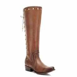 Women Cuadra Honey Bovine Leather Tall Boot