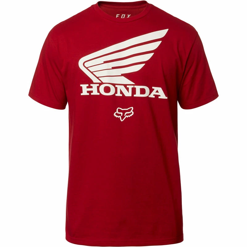 Guadalajara Western Wear FOX Racing Cardinal Honda SS Premium Tee Men 3 Guadalajara Western Wear FOX Racing Cardinal Honda SS Premium Tee Men