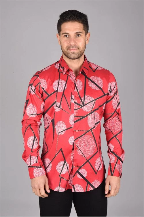 Guadalajara Western Wear Platini Men's Long Sleeve Shirt - FPL7093 (Plus Size) 3 Guadalajara Western Wear Platini Men's Long Sleeve Shirt - FPL7093 (Plus Size)