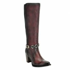 Women Cuadra Satro Ladrillo Bovine Leather Tall Boot