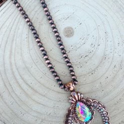 Guadalajara Western Wear Women Shiny Gold Squash Blossom