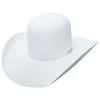 Guadalajara Western Wear Cuernos Chuecos 6X Open Crown White Felt Hat Men 1 Guadalajara Western Wear Cuernos Chuecos 6X Open Crown White Felt Hat Men