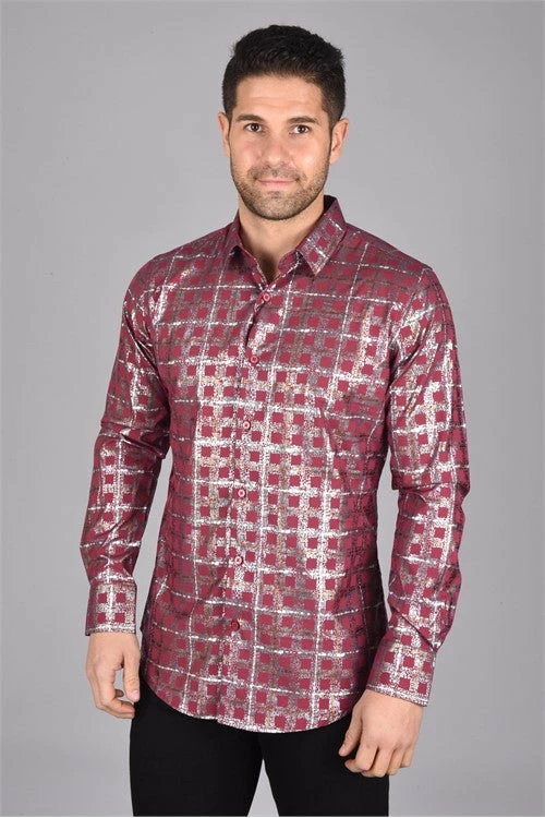 Guadalajara Western Wear Platini Men's Long Sleeve Shirt - FPL7062 (Plus Size) 3 Guadalajara Western Wear Platini Men's Long Sleeve Shirt - FPL7062 (Plus Size)