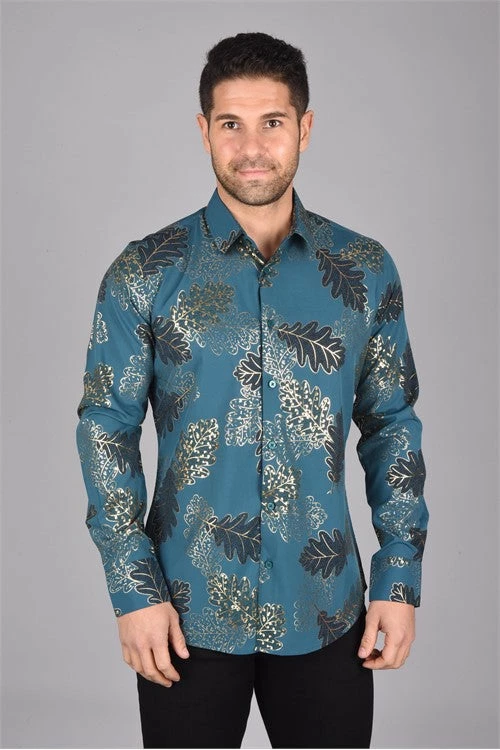 Guadalajara Western Wear Platini Men's Long Sleeve Shirt - FPL7085 (Plus Size) 3 Guadalajara Western Wear Platini Men's Long Sleeve Shirt - FPL7085 (Plus Size)