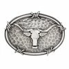 Guadalajara Western Wear Ariat Men's Steer Head Motif Buckle