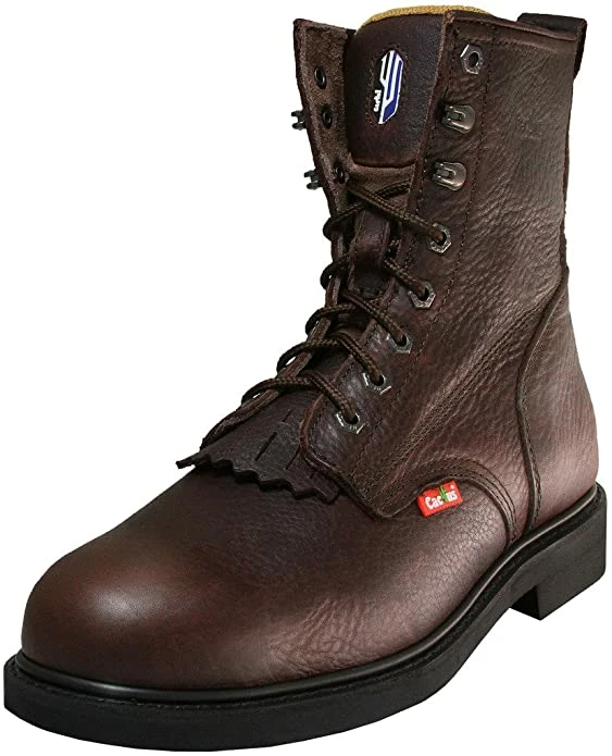 Guadalajara Western Wear Cactus Men's 8" 8730 Leather Kiltie Lacer Boot 3 Guadalajara Western Wear Cactus Men's 8" 8730 Leather Kiltie Lacer Boot