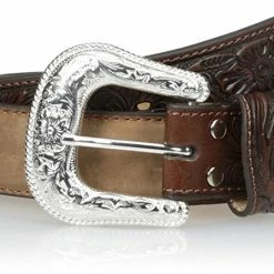 Guadalajara Western Wear Nocona Brown Bullhide Belt