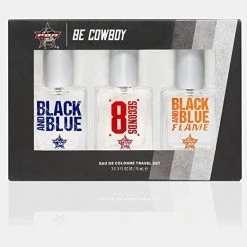 Guadalajara Western Wear PBR Be Cowboy Eau De Cologne Travel/Holiday Gift Set Cologne / Perfume