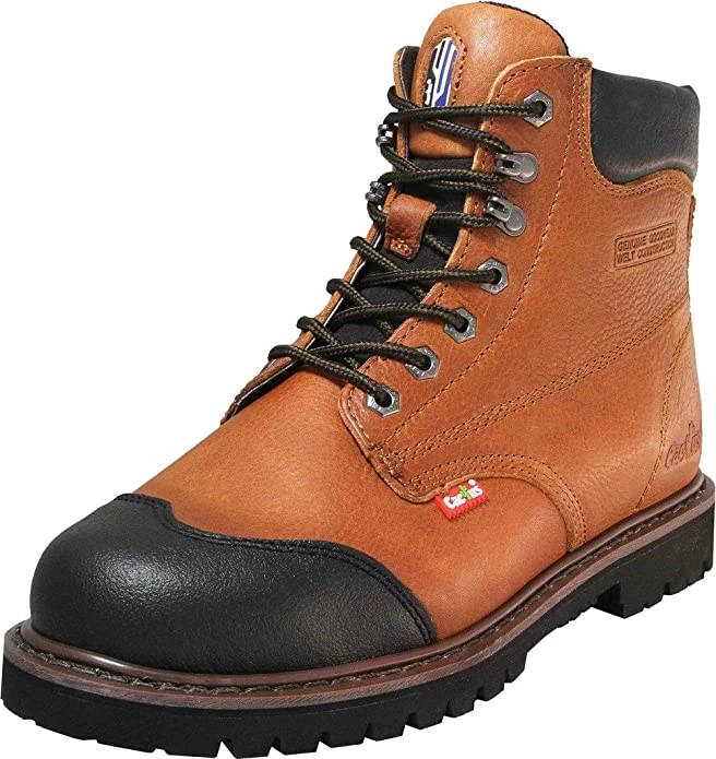 Guadalajara Western Wear Men Cactus 6" 628 Light Brown Work Boot 3 Guadalajara Western Wear Men Cactus 6" 628 Light Brown Work Boot