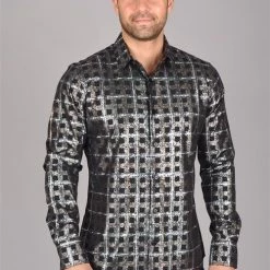 Guadalajara Western Wear Platini Men's Long Sleeve Shirt - FPL7061 (Plus Size)
