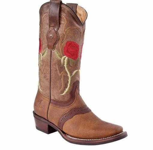 Guadalajara Western Wear Women Tombstone Arena Queen Tall Red Rose Cowgirl Boot 3 Guadalajara Western Wear Women Tombstone Arena Queen Tall Red Rose Cowgirl Boot