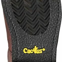 Guadalajara Western Wear Cactus Men's 6" 6730 Dark Brown Kiltie Lacer Work Boots