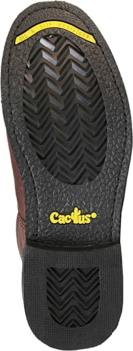 Guadalajara Western Wear Cactus Men's 6" 6730 Dark Brown Kiltie Lacer Work Boots 4 Guadalajara Western Wear Cactus Men's 6" 6730 Dark Brown Kiltie Lacer Work Boots