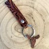 Guadalajara Western Wear Western Tooled Longhorn Keychain 2 Guadalajara Western Wear Western Tooled Longhorn Keychain