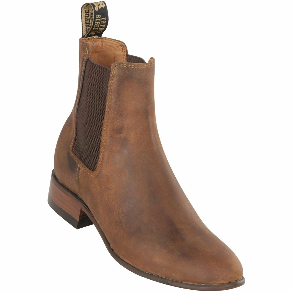 Guadalajara Western Wear Quincy Round Toe Botin Charro - 961CH5251 3 Guadalajara Western Wear Quincy Round Toe Botin Charro - 961CH5251