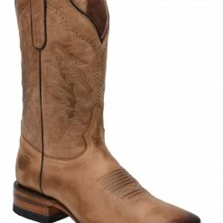 Guadalajara Western Wear White Diamond Honey/Sand Square Toe Women Boot