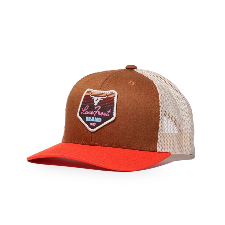 Guadalajara Western Wear Accessories Ace Orange/Brown Lane Frost Cap 6 Guadalajara Western Wear Accessories Ace Orange/Brown Lane Frost Cap