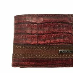Guadalajara Western Wear Cuadra Lumber Whiskey Caiman Leather Wallet Accessories