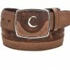 Guadalajara Western Wear Men Cuadra Sand Modern Leather Belt 1 Guadalajara Western Wear Men Cuadra Sand Modern Leather Belt