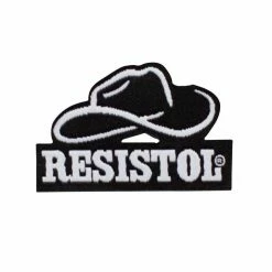 Guadalajara Western Wear Resistol Black Patch (Peel & Stick Patch)