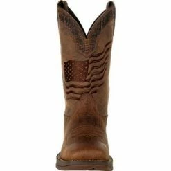 Ariat Men Rebel Distressed Flag Embroidery Durango Western Boot
