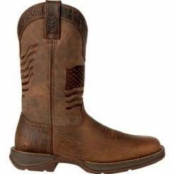 Ariat Men Rebel Distressed Flag Embroidery Durango Western Boot