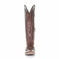 Guadalajara Western Wear Corral Boots Women's Shoes Cognac Snip Toe Tall Boot
