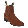 Guadalajara Western Wear El Besserro Men's Brandy Botin Charro