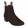 Guadalajara Western Wear El Besserro Men's Tabaco Suede Botin Charro 1 Guadalajara Western Wear El Besserro Men's Tabaco Suede Botin Charro