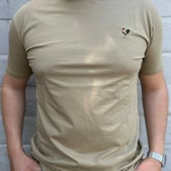 Guadalajara Western Wear Gallo T-Shirt Khaki / Khaki - PST7844 Men