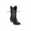 Guadalajara Western Wear Men Los Altos Black Single Stone Stingray & Deer Wide Square Toe Cowboy Boots 1 Guadalajara Western Wear Men Los Altos Black Single Stone Stingray & Deer Wide Square Toe Cowboy Boots