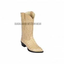 Guadalajara Western Wear Los Altos Oryx Caiman Tail J Toe Cowboy Boots