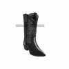 Guadalajara Western Wear Los Altos Black Stingray Rowstone J Toe Cowboy Boots